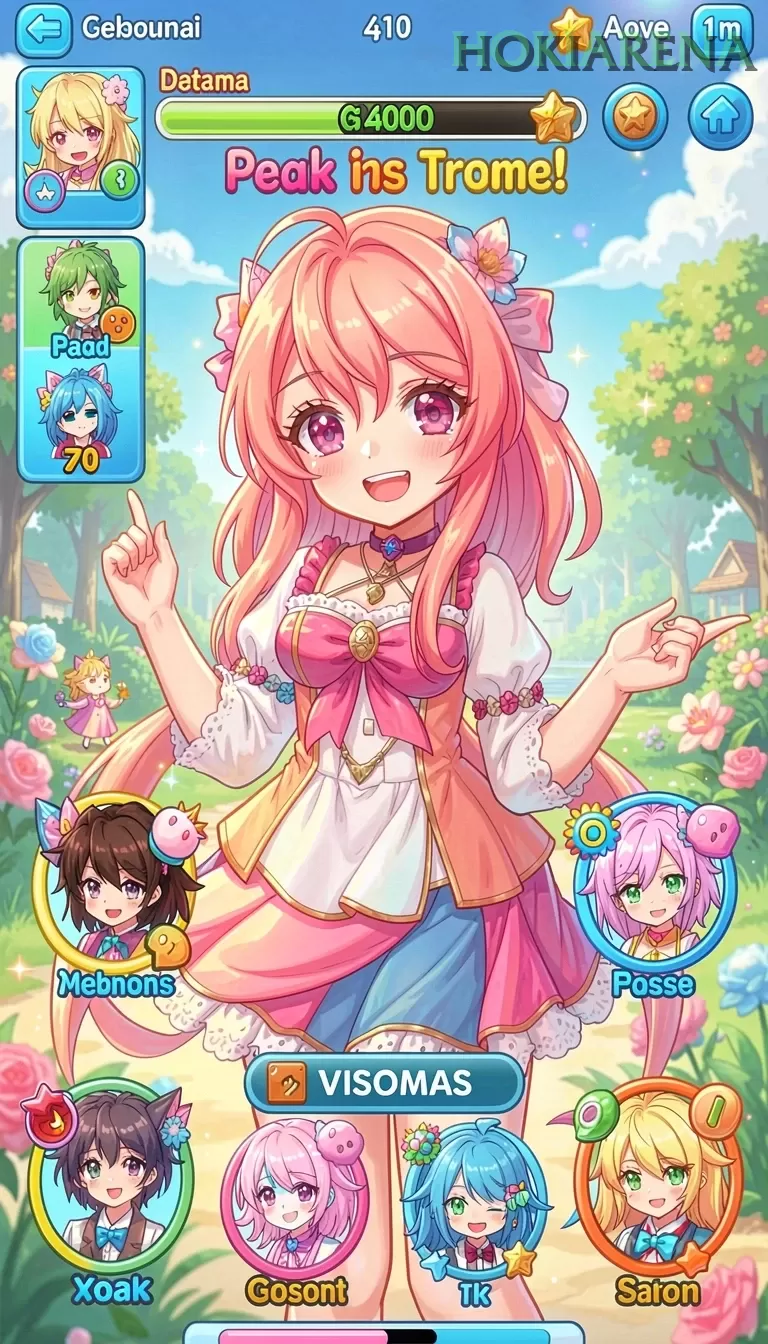 Cuplikan layar COLOKSGP — menu navigasi