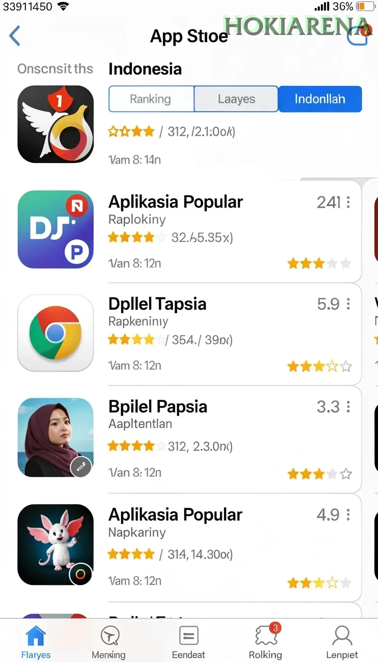 Cuplikan layar LOKETCUAN — pengaturan akun